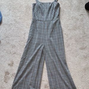 super cute plaid jumpsuit!